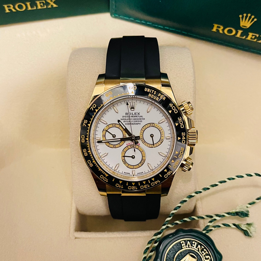 Rolex Cosmograph Daytona Oysterflex Yellow Gold 126518LN 40mm - NEW 2024